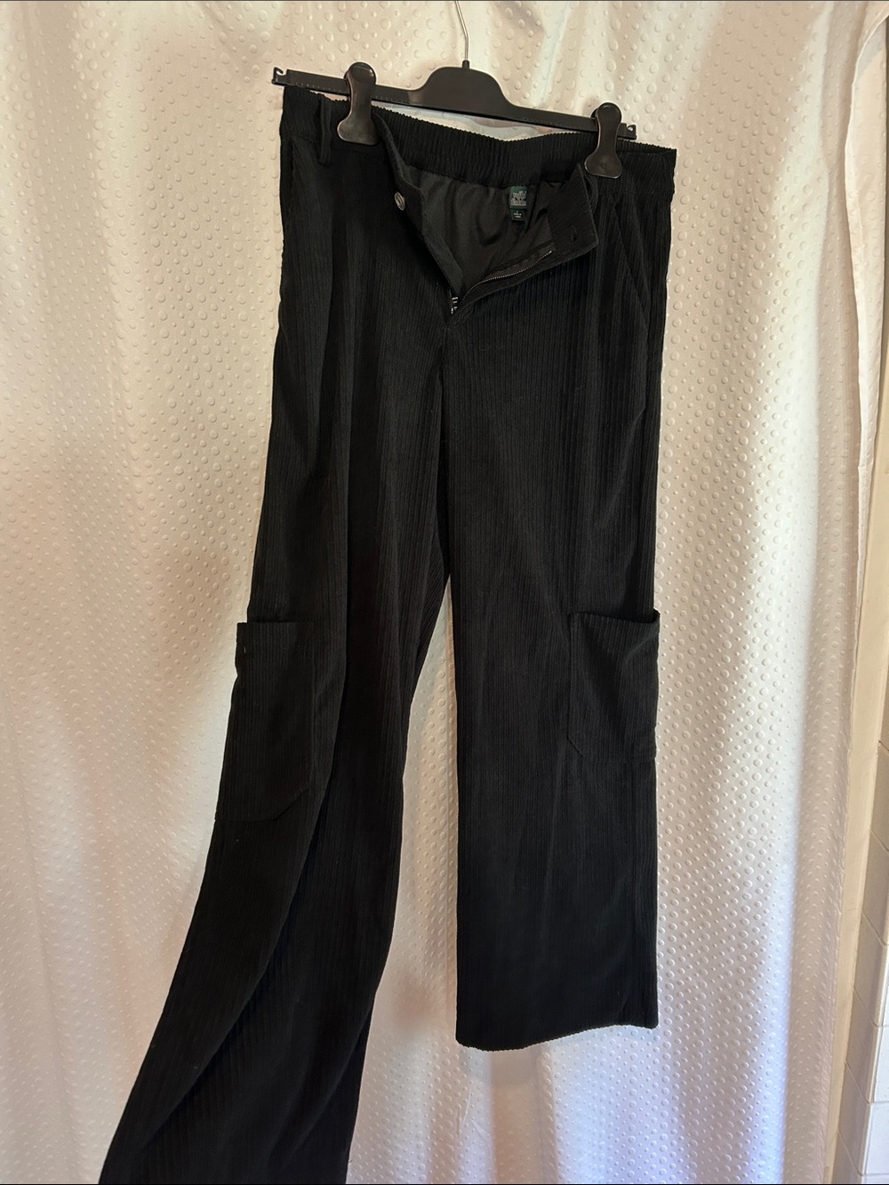 wild fable Black Wide-Leg Utility Pants